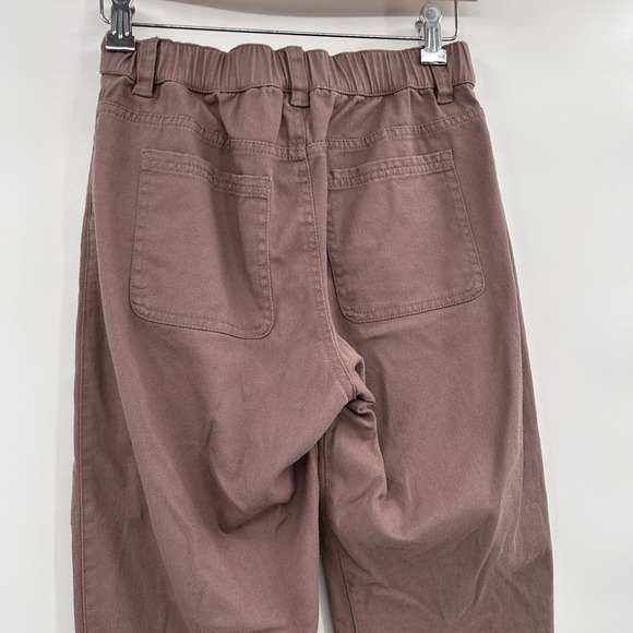 Pact Womens Organic Cotton Pants Size XS Brown Minimalist Casual Granola Girl - Picture 6 of 8